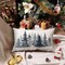 Christmas Pillow Covers 12x20 Christmas Decorations Watercolor Blue Christmas Tree Rustic Style Nature Forest Print Decorative Throw Pillows Winter Christmas Decor 003K12